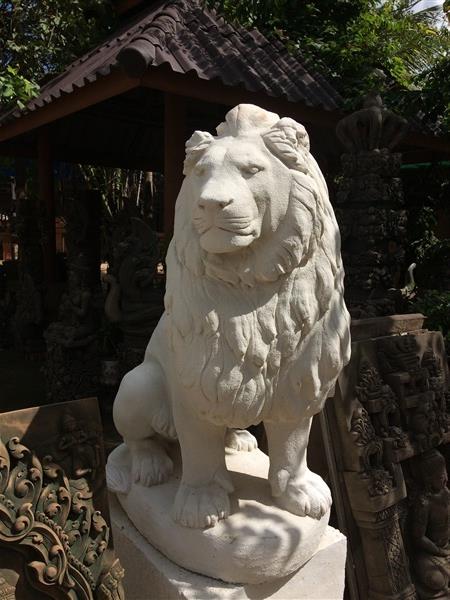 สิงโต รูปปั้นสิงโต สิงห์  สิงโตปูนปั้น | อนุชาบล็อกประสาน - โชคชัย นครราชสีมา