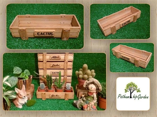 กล่อง/กระบะไม้สัก Size M งาน Handmade | ปทุมทิพย์การ์เด้น - เมืองขอนแก่น ขอนแก่น