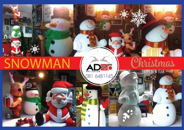 สโนว์แมน | AD2d art&decor - หลักสี่ กรุงเทพมหานคร