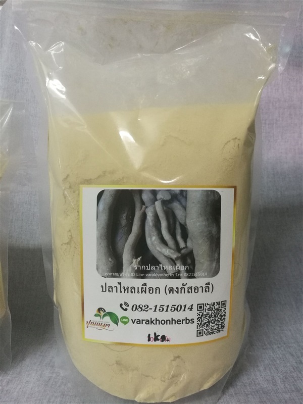 ขายรากปลาไหลเผือกบดผง 100% บรรจุ 1 กิโลกรัม | วรากรสมุนไพร - เมืองนครราชสีมา นครราชสีมา