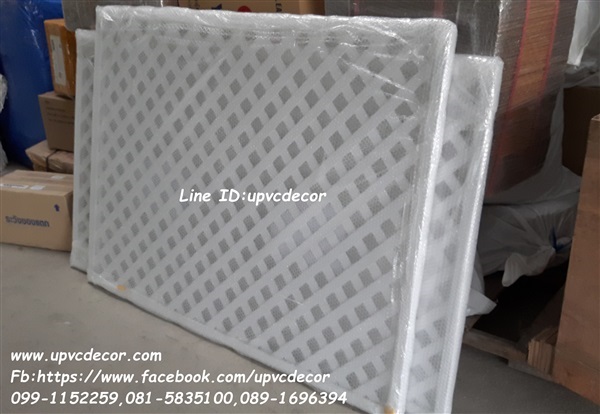 รั้วบังตาupvc รั้วสำเร็จรูป รั้วUPVC ระแนงUPVC  แผงระแนง 