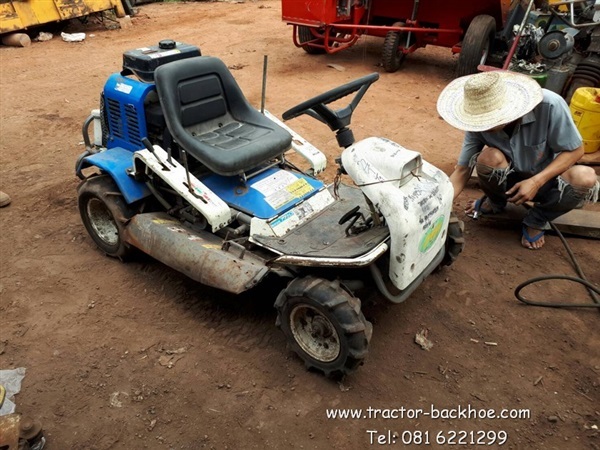 ขาย รถตัดหญ้านั่งขับ kawasaki เบนซิน ใบมีดตัด เก่านอก พร้อม | tractor-backhoe - ปากท่อ ราชบุรี