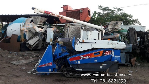 ขาย รถเกี่ยวข้าว นั่งขับ ISEKI ท่อส่ง เก่าญี่ปุ่น พร้อมใช้ | tractor-backhoe - ปากท่อ ราชบุรี