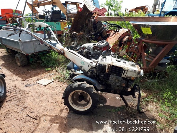 ขาย รถไถนา tractor พรวนดิน เดินตาม ไม่มีโรตารี่ ISEKI ดีเชล  | tractor-backhoe - ปากท่อ ราชบุรี