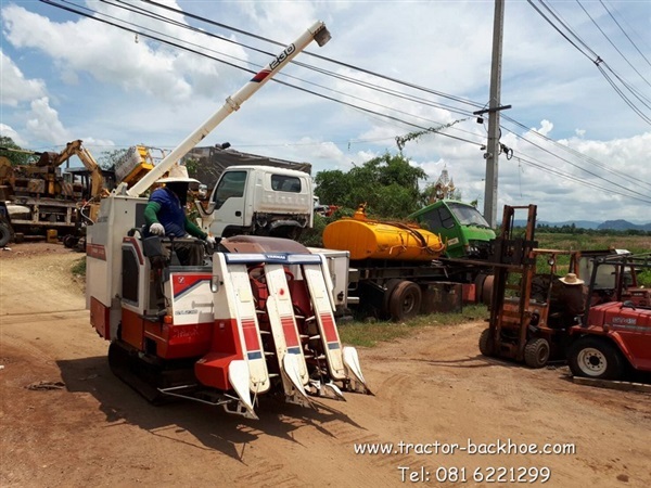 ขาย รถเกี่ยวข้าว YANMAR CA 230 เก่าญี่ปุ่น แบบอุ้ม ท่อส่ง | tractor-backhoe - ปากท่อ ราชบุรี