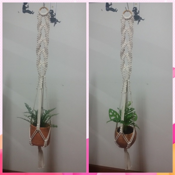 ที่แขวนกระถางต้นไม้ | Macrame plant hanger - บางขุนเทียน กรุงเทพมหานคร