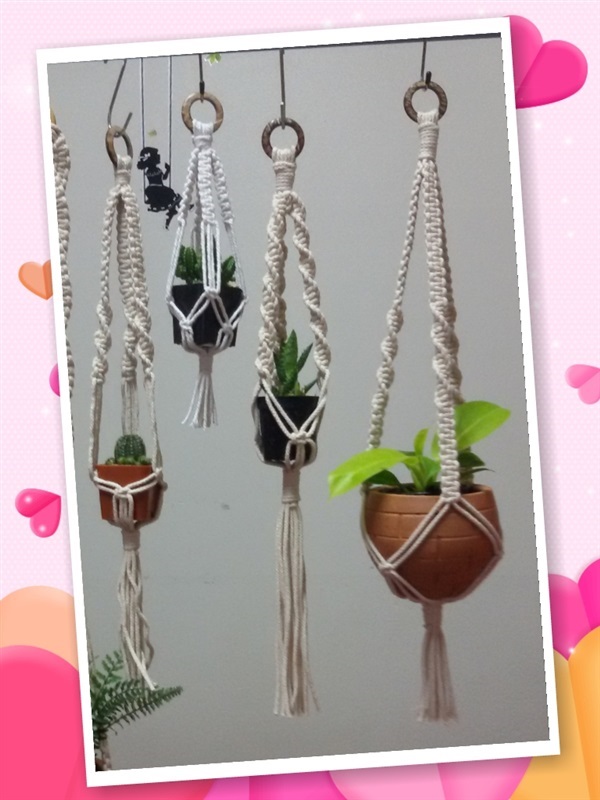 ที่แขวนกระถางต้นไม้ | Macrame plant hanger - บางขุนเทียน กรุงเทพมหานคร