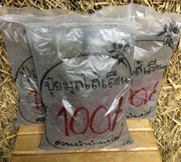 ปุ๋ยมูลไส้เดือนแท้ Worm Compost | สวนผักบ้านพ่อ - เมืองสมุทรปราการ สมุทรปราการ