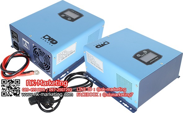 อินเวอร์เตอร์หม้อแปลงเทอรอยด์ 12v 1000w DMD (HI-12V1000VA) 