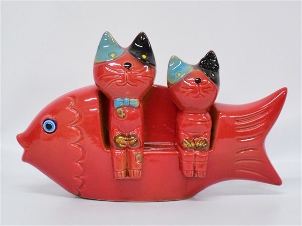 เซทปลา+แมวสีแดง (8-0260) | ฟูลเฮ้าส์ดีไซน์ - หนองแขม กรุงเทพมหานคร