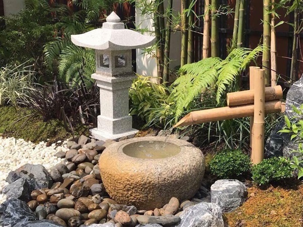 รับออกแบบจัดสวน สวนญี่ปุ่น สวนเซน  สวนหินสวนบาหลี  | D.garden design - มีนบุรี กรุงเทพมหานคร