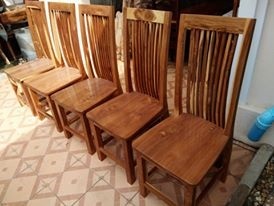 เก้าอี้ไม้สักทอง  | ร้าน Chat_Shop  (เฟอร์นิเจอร์ไม้)  - บางใหญ่ นนทบุรี