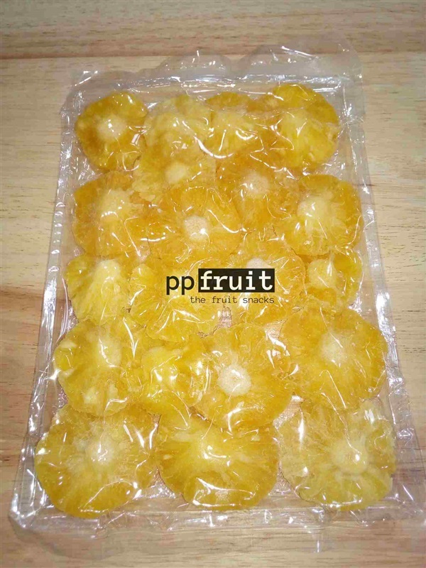 สับปะรดอบแห้ง สูตรน้ำตาลน้อย(Dried Pineapple) | มะม่วงอบแห้ง - PPFruit - บางบอน กรุงเทพมหานคร