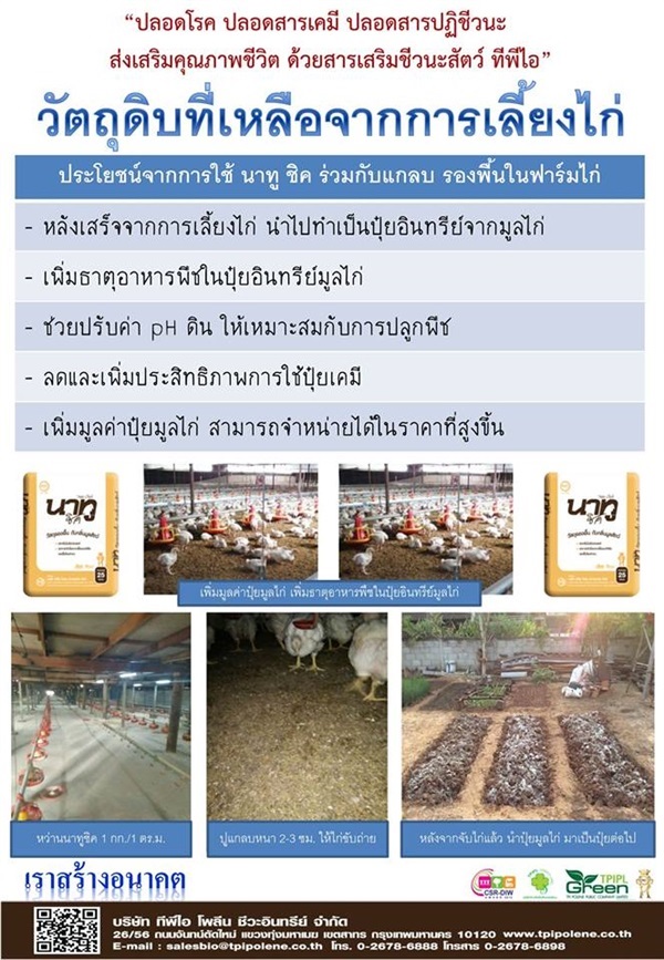 นาทูชิค ผลิตภัณฑ์ฆ่าเชื้อโรคในโรงเรือน ไก่ เป็ด และสัตว์ปีก | ทรัพย์มงคลโคราช -  นครราชสีมา