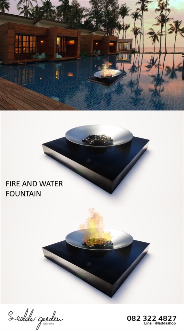 Fire And Water Fountain | laddagarden - ลาดหลุมแก้ว ปทุมธานี
