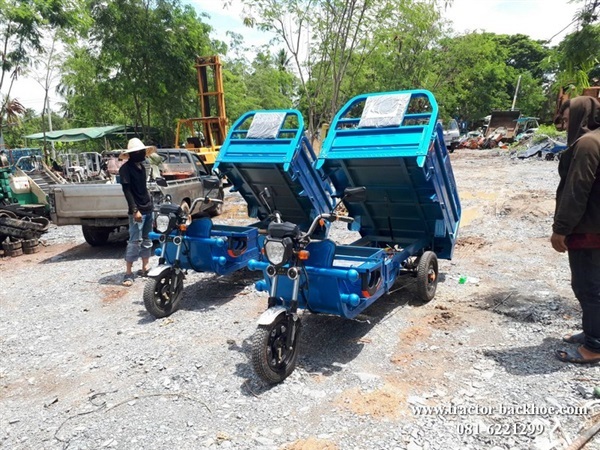 ขายถูกๆ รถสามล้อไฟฟ้า ของใหม่ นำเข้า กระบะเปิดได้ 3 ด้าน  | tractor-backhoe - ปากท่อ ราชบุรี