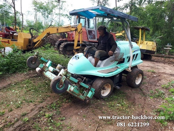 ขาย รถตัดหญ้า TSUCHIYA แบบใบมีดตัด 3 ใบ 4WD  เก่าญี่ปุ่น | tractor-backhoe - ปากท่อ ราชบุรี