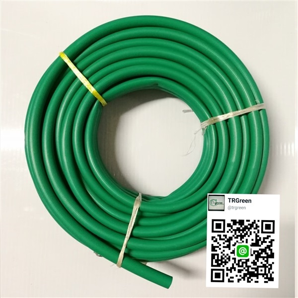 สายยาง PVC 5/8 x 20 เมตร สีเขียว  
