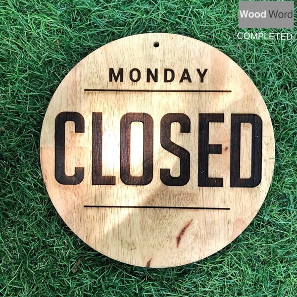 ป้ายCLOSED | Wood Word - บางซื่อ กรุงเทพมหานคร