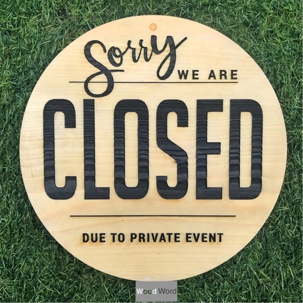 Sorry we're closed | Wood Word - บางซื่อ กรุงเทพมหานคร