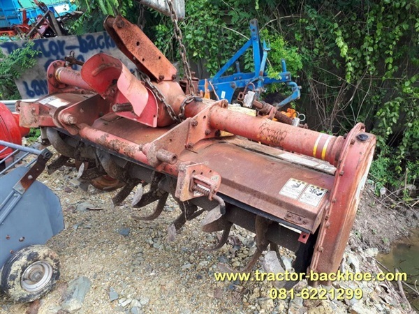 ขาย โรตารี่ ตีดิน พรวนดิน แบบใบเคียวใหญ่ ยาว 1.7 เมตร เก่าญี | tractor-backhoe - ปากท่อ ราชบุรี