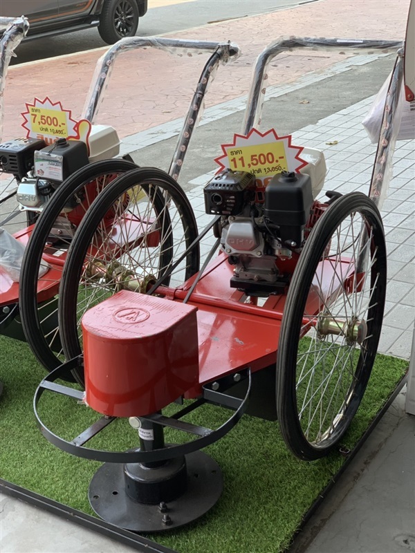 รถตัดหญ้าจักรยาน 2 ล้อ ยางตัน เครื่องยนต์เบนซิน HONDA | บ้านสวนฮาร์ดแวร์ - เมืองชลบุรี ชลบุรี
