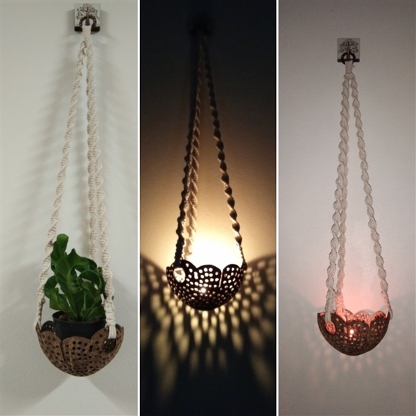 ที่แขวนกระถางต้นไม้ ที่เเขวนเทียนหอม | Macrame plant hanger - บางขุนเทียน กรุงเทพมหานคร