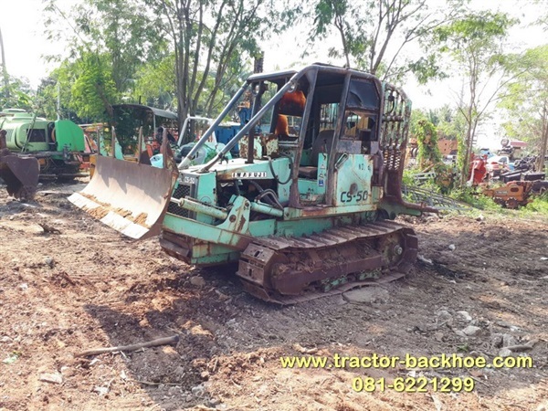 ขาย รถดันดิน แทรกเตอร์ IWAFUJI เครื่อง ISUZU 4 สูบ มีวินช์ | tractor-backhoe - ปากท่อ ราชบุรี