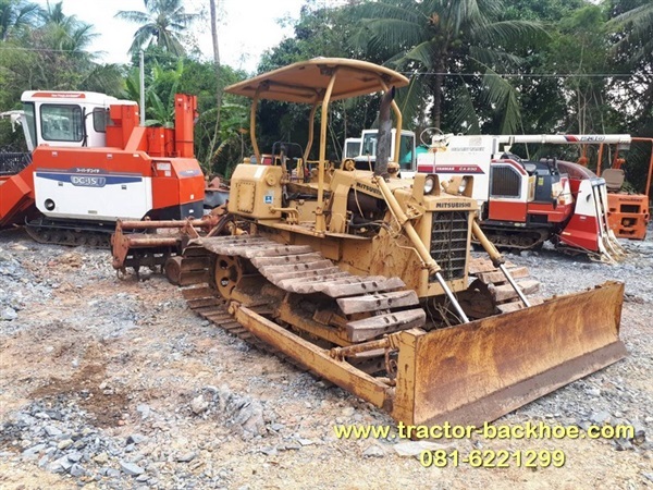 ขาย รถดันดิน BULLDOZER แทรกเตอร์ มีโรตารี่ ปั่น พรวนได้ MITS | tractor-backhoe - ปากท่อ ราชบุรี