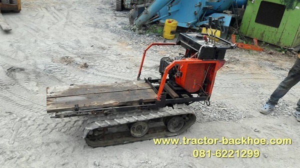 ขายถูกๆ รถบรรทุก แทรคยาง เครื่อง KUBOTA เบนซิน เก่าญี่ปุ่น | tractor-backhoe - ปากท่อ ราชบุรี