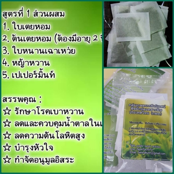 สมุนไพรชงดื่ม เพื่อลดน้ำตาล เบาหวาน ฯลฯ | กลุ่มเกษตรชีวนิเวศน์ พืชผักปลอดสารพิษ ประเทศไทย (กพท.) - ภาษีเจริญ กรุงเทพมหานคร