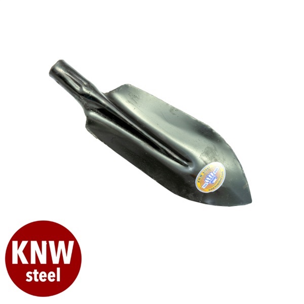 เสียมตรามงกุฎ ปลายแหลม สันขึ้น  | KNW steel -  กรุงเทพมหานคร