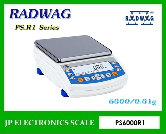 เครื่องชั่งละเอียดสูง6000g RADWAG รุ่น PS6000R1