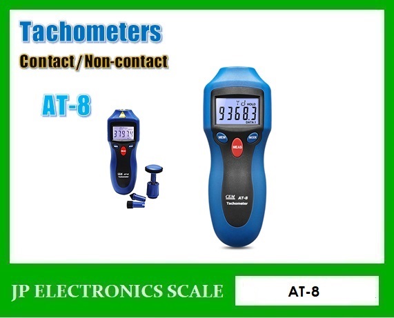 เครื่องวัดความเร็วรอบ AT-8 Digital Contact / Non-contact  | หจก.เอส.พี.เจ.อิเล็กทรอนิกส์ สเกล - บ้านไผ่ ขอนแก่น