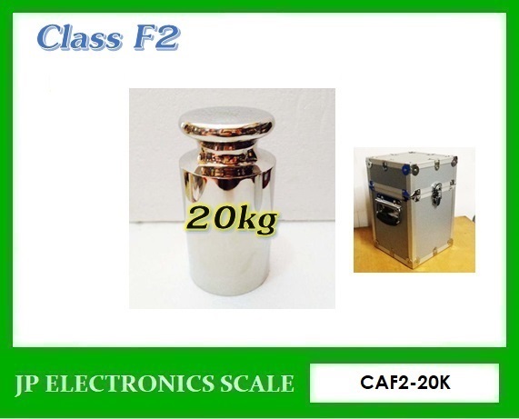 ลูกตุ้มน้ำหนักมาตรฐาน สแตนเลส Class F2 Class F2 น้ำหนัก20kg 