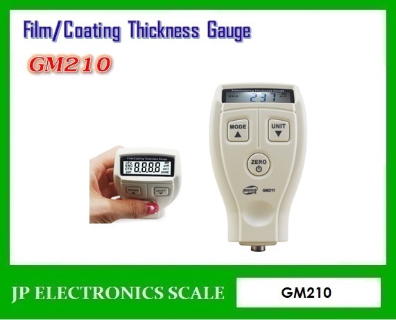 เครื่องวัดความหนา GM210 Film/Coating Thickness Gauge | หจก.เอส.พี.เจ.อิเล็กทรอนิกส์ สเกล - บ้านไผ่ ขอนแก่น