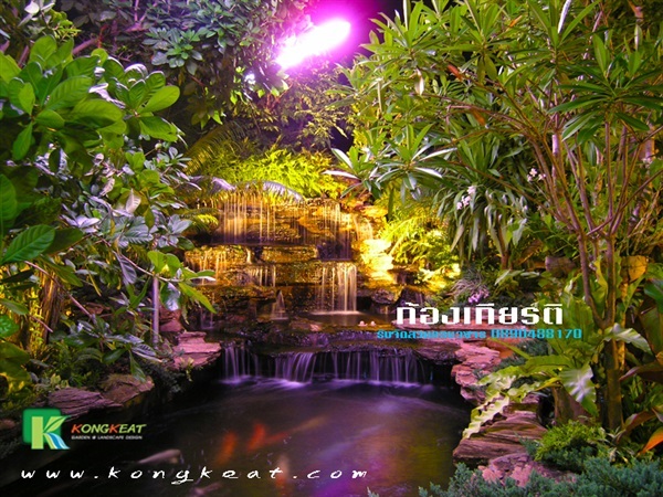 รับทำบ่อปลาคาร์ฟ รับจัดสวนครบวงจร | ก้องเกียรติ รับจัดสวนครบวงจร  - บ้านแพ้ว สมุทรสาคร