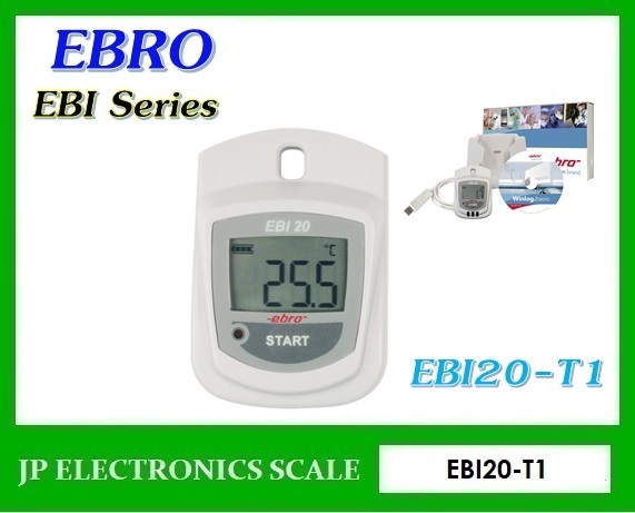 เครื่องวัดและบันทึกอุณหภูมิ EBI 20-T1 / EBRO TEMPERATURE DAT | หจก.เอส.พี.เจ.อิเล็กทรอนิกส์ สเกล - บ้านไผ่ ขอนแก่น