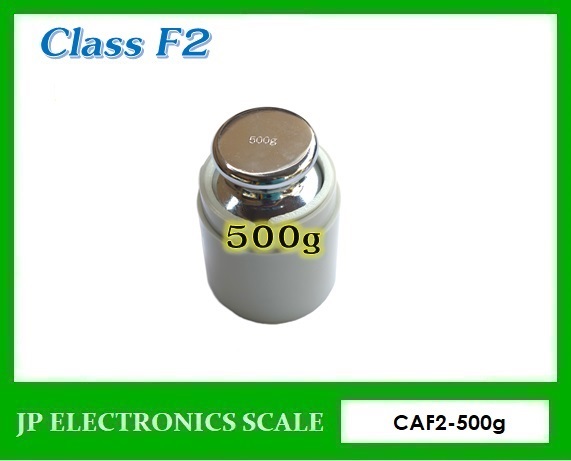 ลูกตุ้มน้ำหนักมาตรฐาน สแตนเลส Class F2 น้ำหนัก500g CAF2-500g