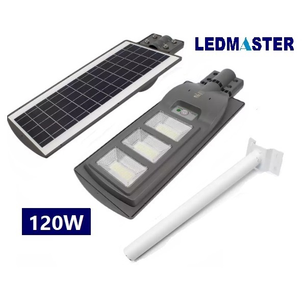 โคมไฟถนนโซล่าเซลล์ 120 วัตต์ 140LED มีระบบ PIR SENSOR  | LEDMASTERSHOP - ทุ่งครุ กรุงเทพมหานคร