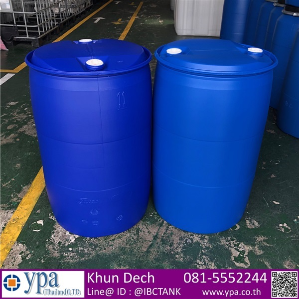 ถัง 200 ลิตร ใหม่ (L-Ring 200L.) ถังน้ำ ถังเคมี มีเอกสาร UN | YPA (THAILAND) LTD. - บางพลี สมุทรปราการ