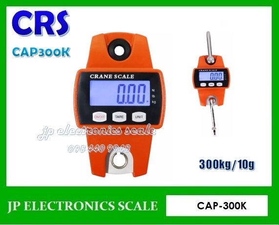 เครื่องชั่งแขวน300kg  ยี่ห้อ CRS รุ่น CAP-300K