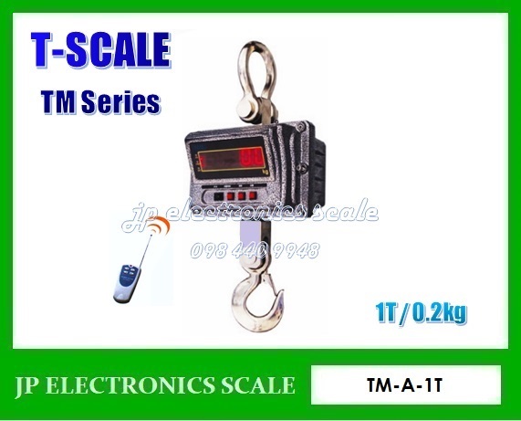 เครื่องชั่งแขวนดิจิตอล1000kg T-SCALE รุ่น TM-A-1000K