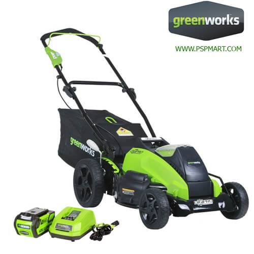 รถตัดหญ้าเดินตามแบตเตอรี่ 40V ระบบทรีอินวัน (3-in-1) Greenwo | พีเอสพี มาร์ท - เมืองสมุทรปราการ สมุทรปราการ