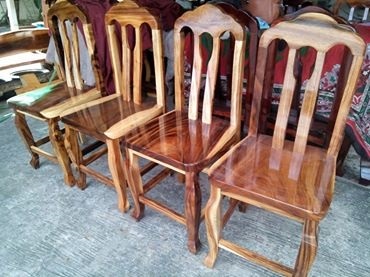 เก้าอี้ไม้  | ร้าน Chat_Shop  (เฟอร์นิเจอร์ไม้)  - บางใหญ่ นนทบุรี