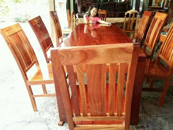 เก้าอี้ไม้ประดู่  | ร้าน Chat_Shop  (เฟอร์นิเจอร์ไม้)  - บางใหญ่ นนทบุรี