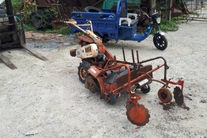 ขาย รถพรวนดิน สาดดิน ยกร่อง SHIBUARA เบนซิน 7 แรง เก่าญี่ปุ่ | tractor-backhoe - ปากท่อ ราชบุรี