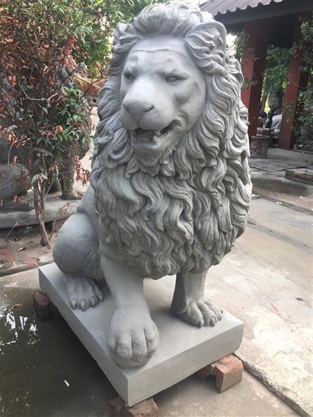 สิงห์ สิงห์โรมัน สิงห์มงคล สิงห์โตปูนปั้น รูปปั้นสิงห์ | อนุชาบล็อกประสาน - โชคชัย นครราชสีมา