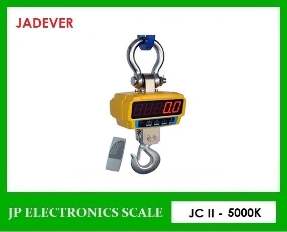 เครื่องชั่งแขวน5000kg  ยี่ห้อ JADEVER รุ่น JC-II-5000