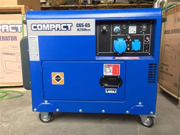 เครื่องปั่นไฟ 5kva ขนาดเล็ก น้ำหนักเบา ขนย้ายง่ายติดล้อ COMP | Bangkokgen - บางพลี สมุทรปราการ